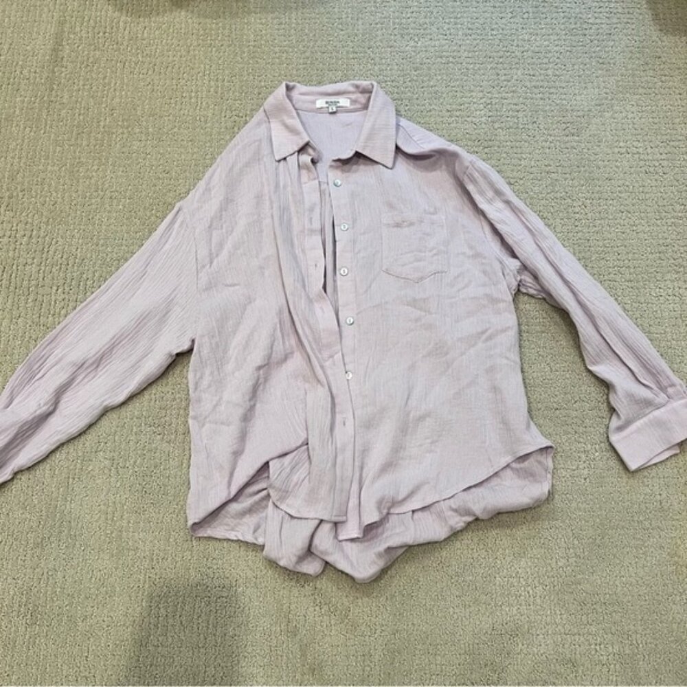 Berlook Purple Button Down